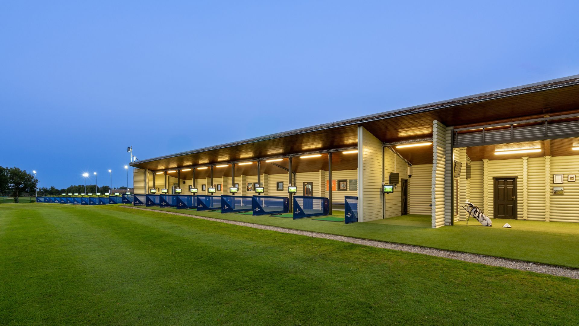 Trackman Driving Range - Dusk Edit