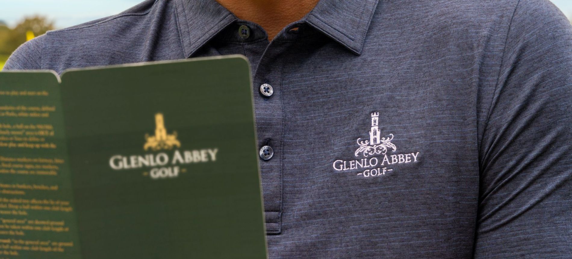 Glenlo Golf Branded Shirt and Card