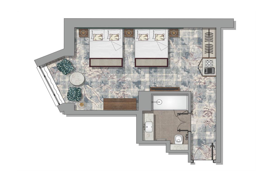 superior family room floorplan
