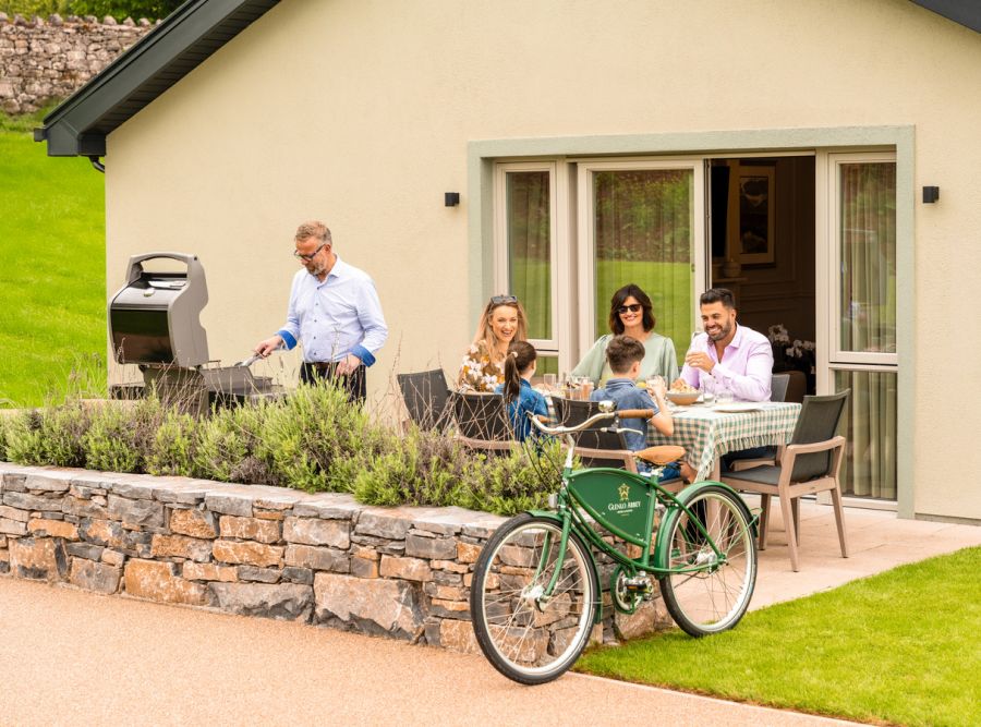 External Family BBQ at The Lodges with Glenlo Bike