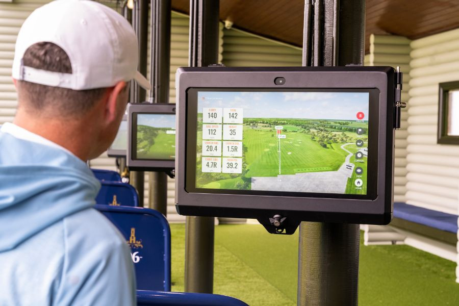 Trackman screen www.glenloabbeyhotel.ie