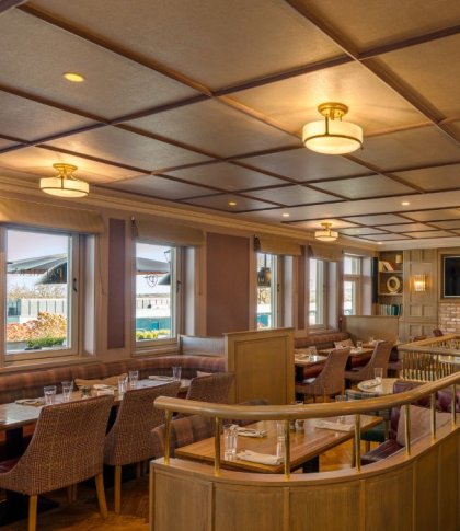 Palmers Bar & Kitchen at Glenlo Abbey, a restaurant in Galway.